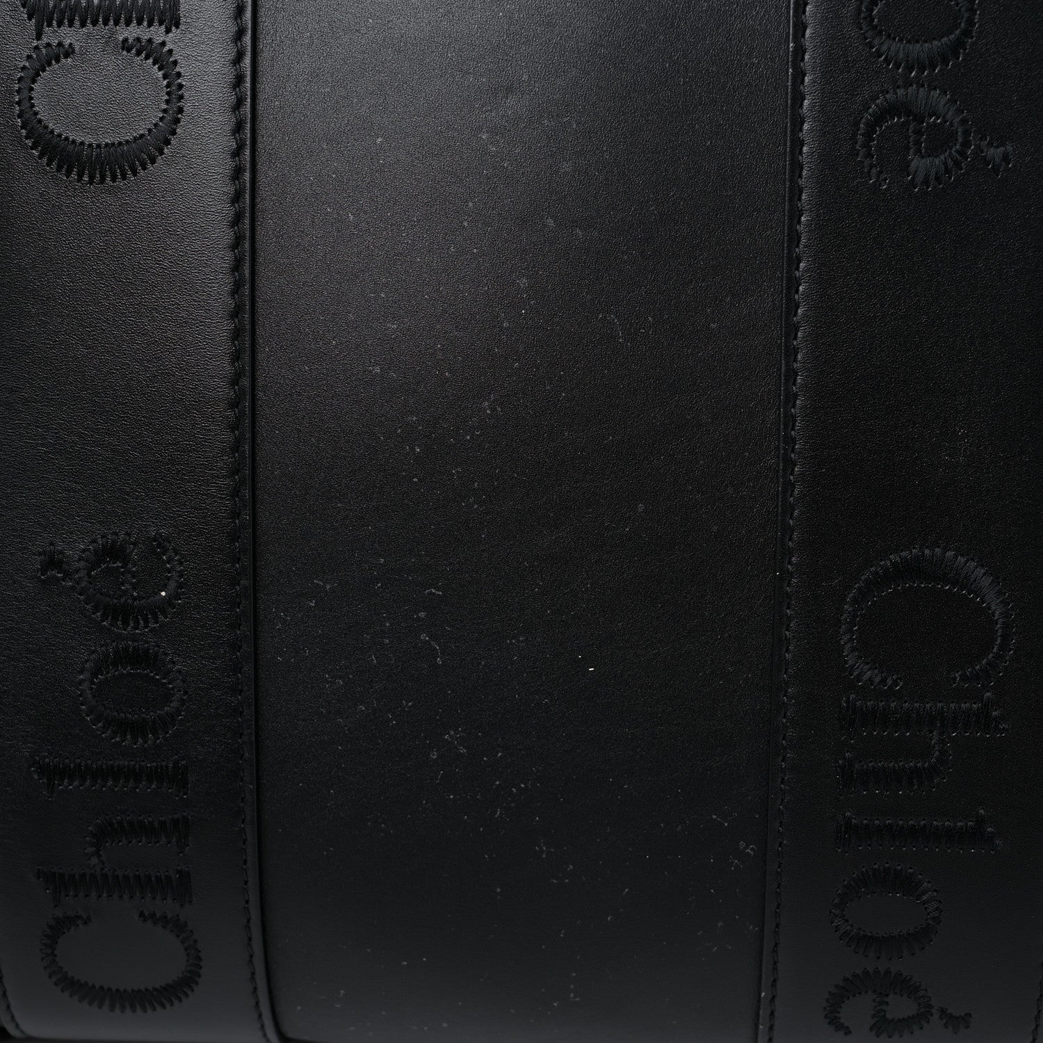 Chloe Calfskin Medium Woody Tote Black 11 of 12