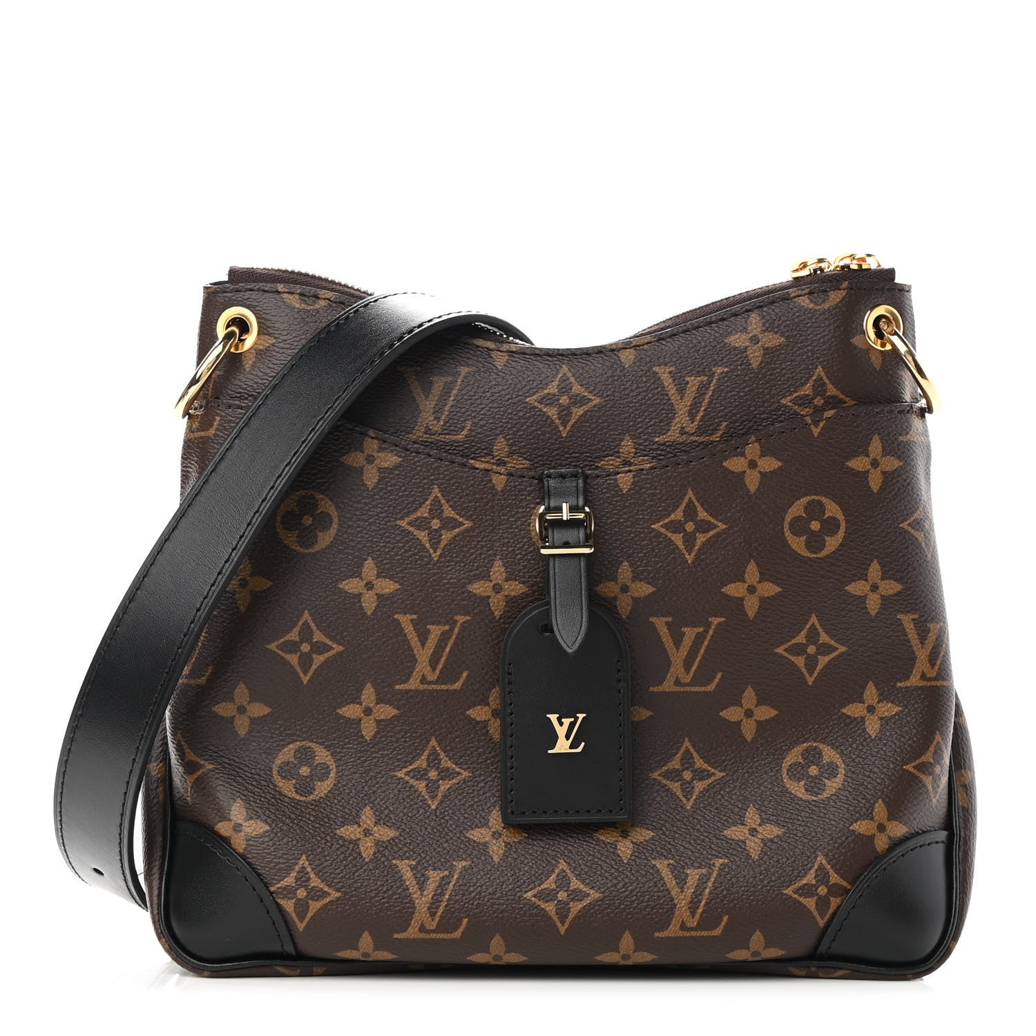 Louis Vuitton Monogram Odeon PM Black 1 of 8