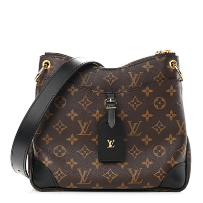 Louis Vuitton Monogram Odeon PM Black 1 of 8