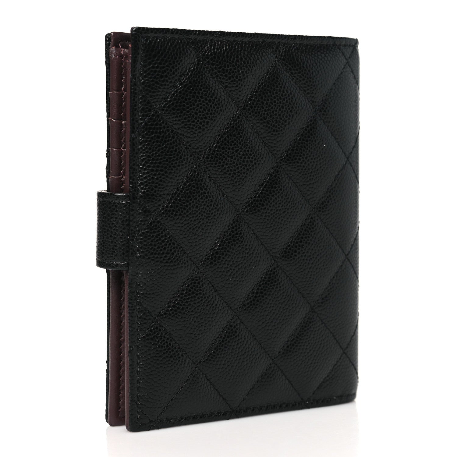 Chanel Caviar Quilted Passport Holder Black 3 of 8