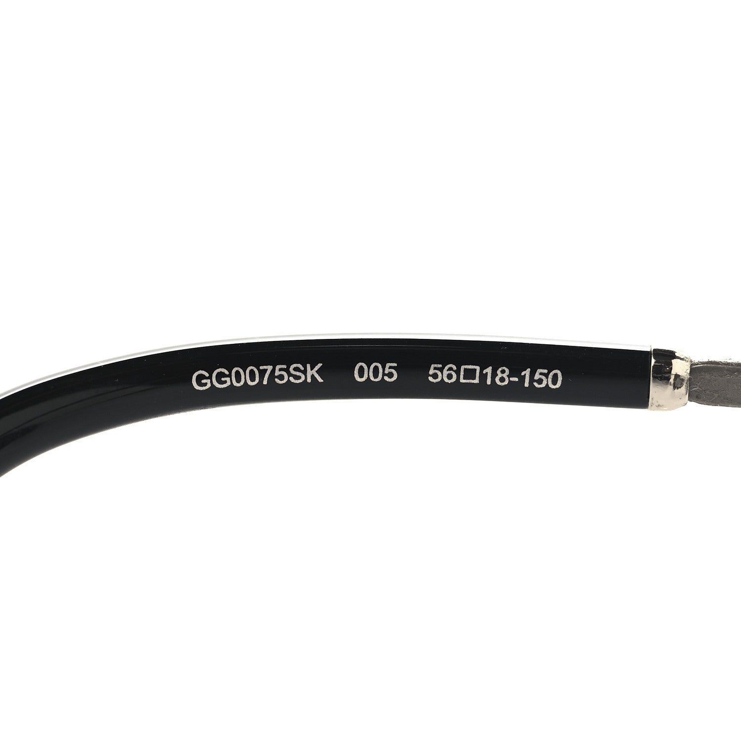 Gucci Metal Round GG0075SK Sunglasses Silver 6 of 7