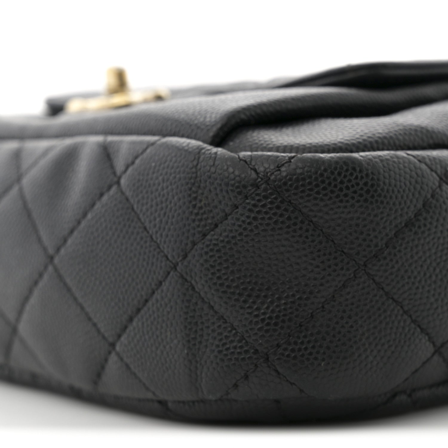 Chanel Caviar Quilted CC Day Camera Case Black 10 of 13