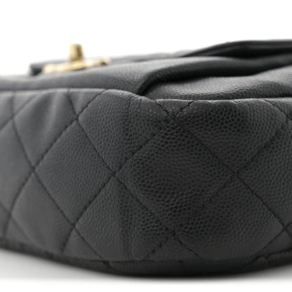 Chanel Caviar Quilted CC Day Camera Case Black 10 of 13