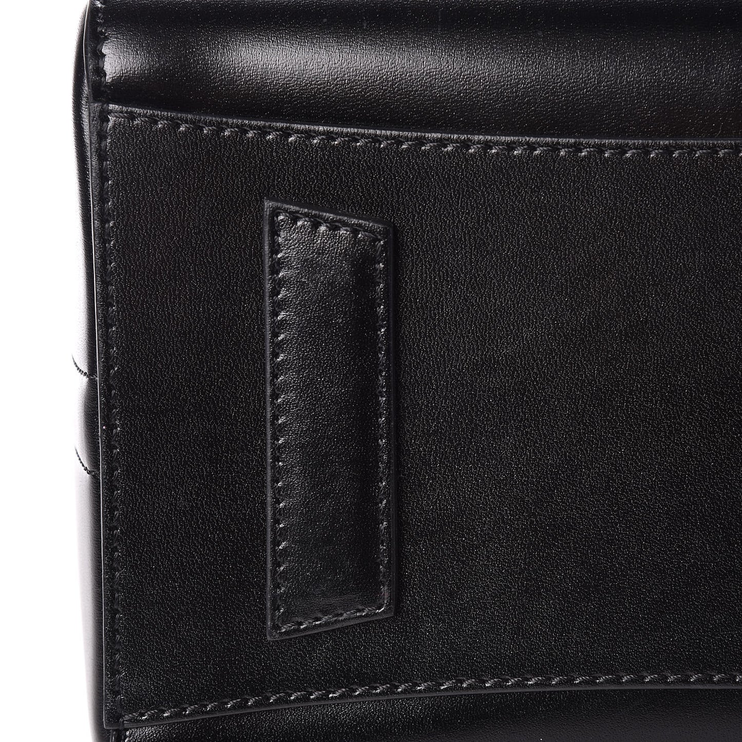 Shiny Lord Calfskin Small Antigona Black