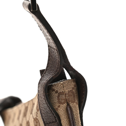 Gucci Monogram Flat Messenger Bag Dark Brown 12 of 12