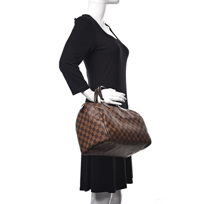 Louis Vuitton Damier Ebene Speedy 30 2 of 9