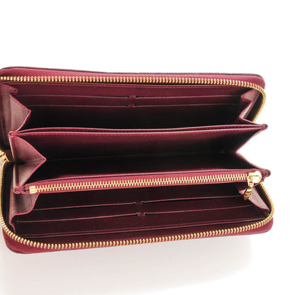 Louis Vuitton Vernis Zippy Wallet Rouge Fauviste 5 of 7