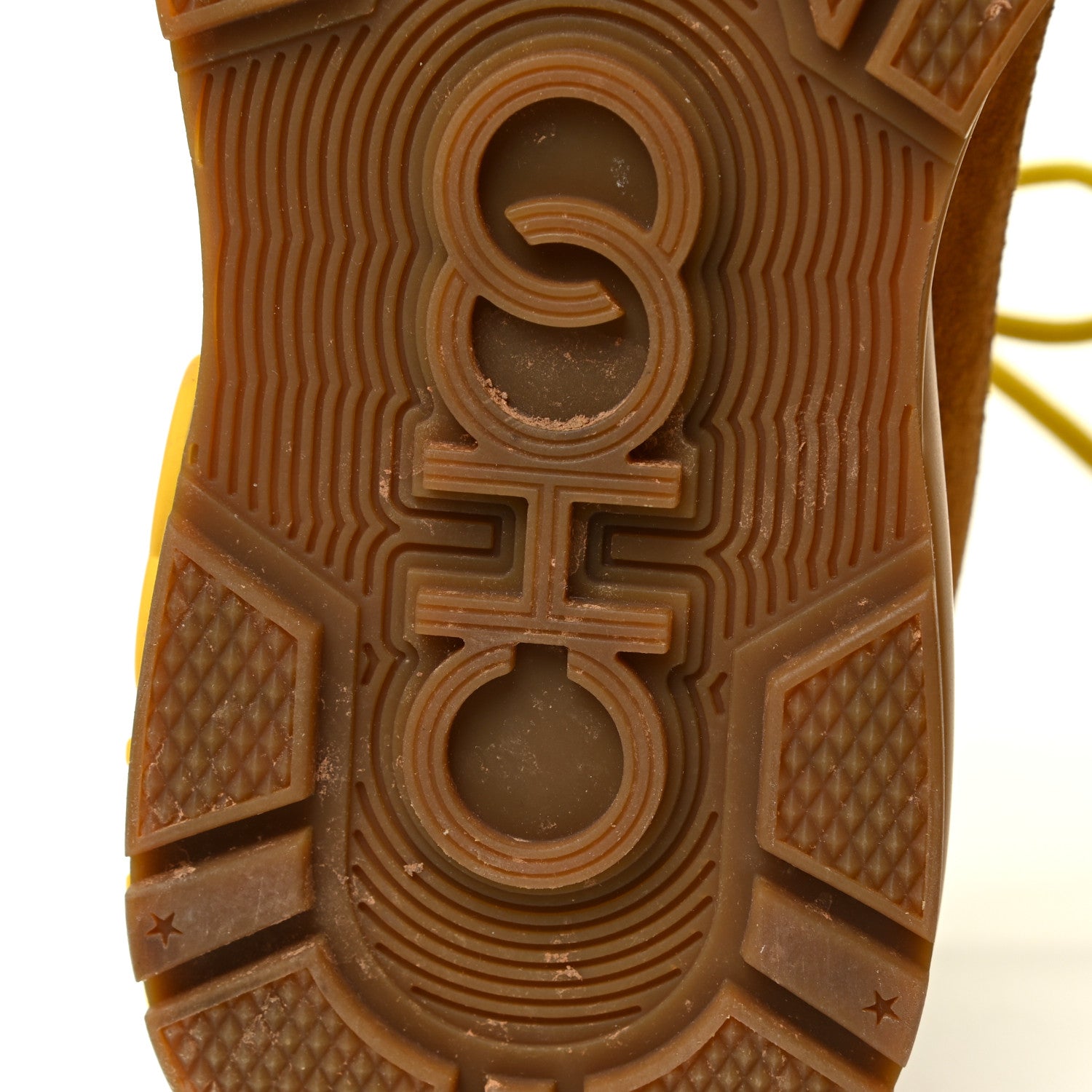 Jimmy Choo Calfskin Technical Mesh Suede Crosta Boot 39 Yellow 8 of 15