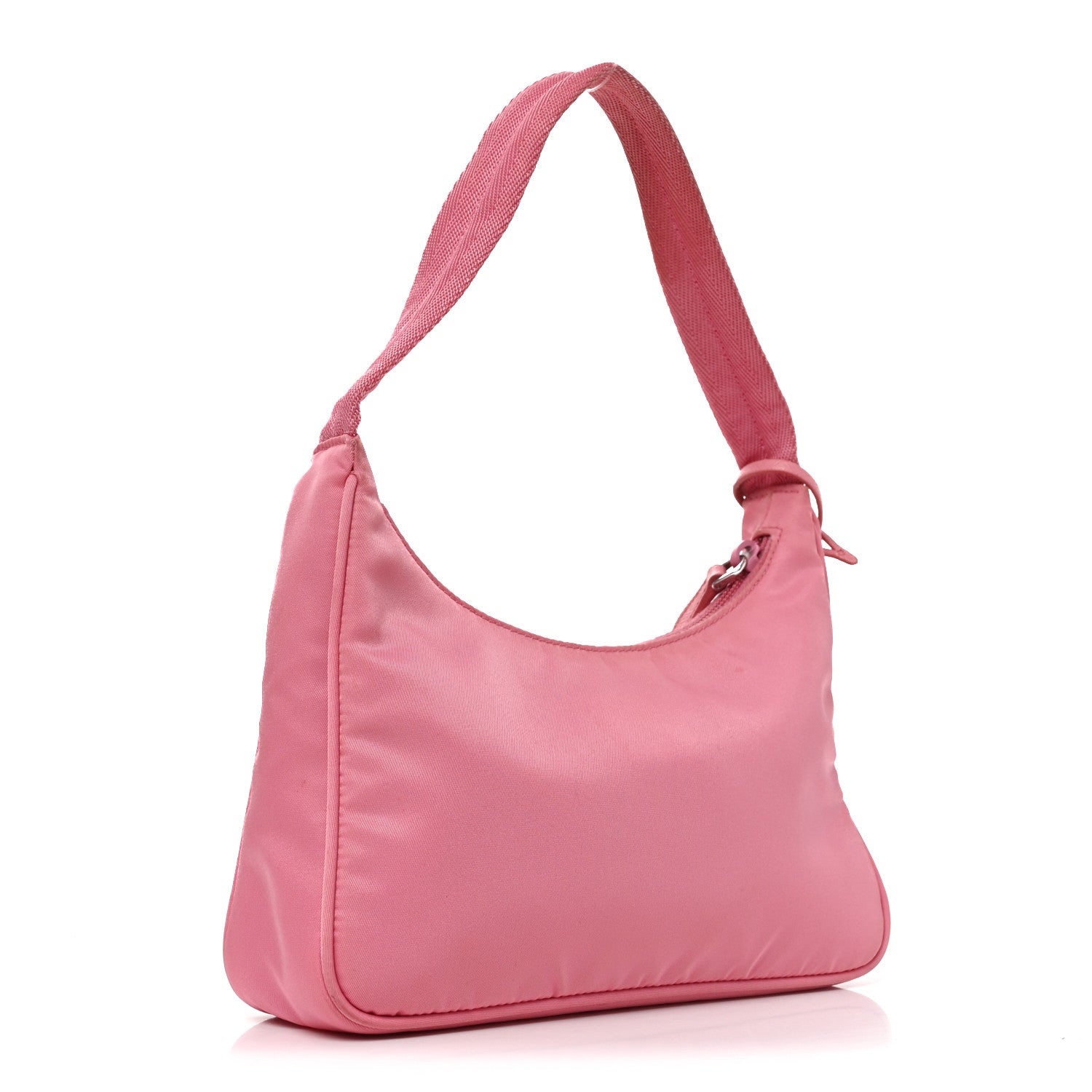 Prada Tessuto Nylon Mini Re-Edition 2000 Bag Begonia 3 of 9