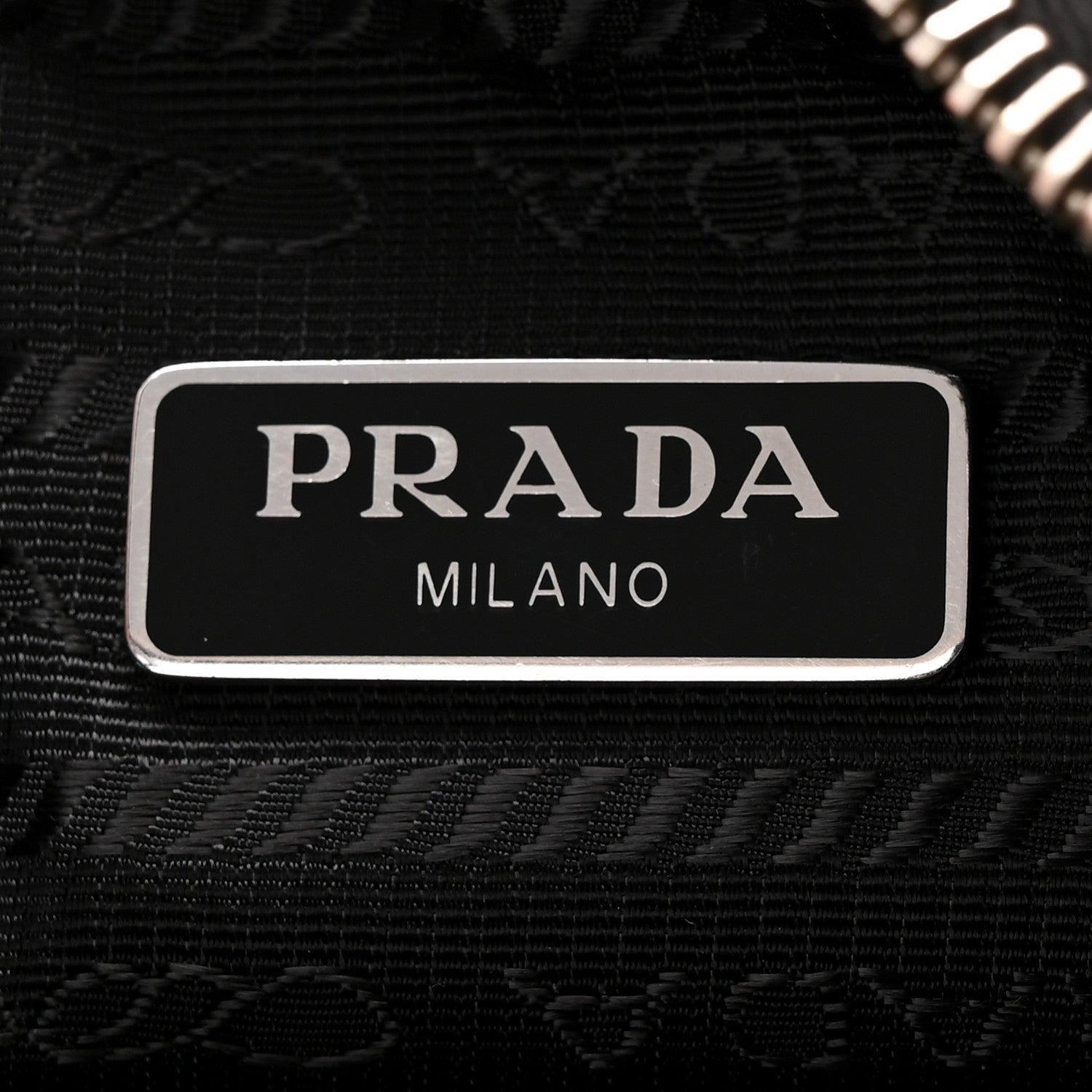 Prada Nylon Re-Edition 2005 Shoulder Bag Black 6 of 11