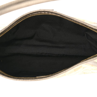 Gucci Monogram D Ring Abbey Pochette Pewter 5 of 11