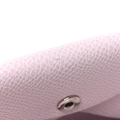 Hermes Epsom Calvi Card Case Mauve Pale 8 of 8