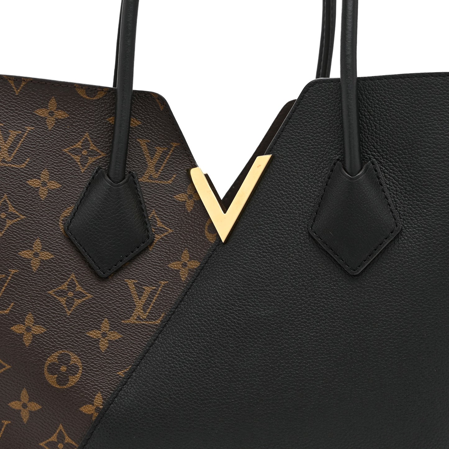 Calfskin Monogram Kimono Tote Black
