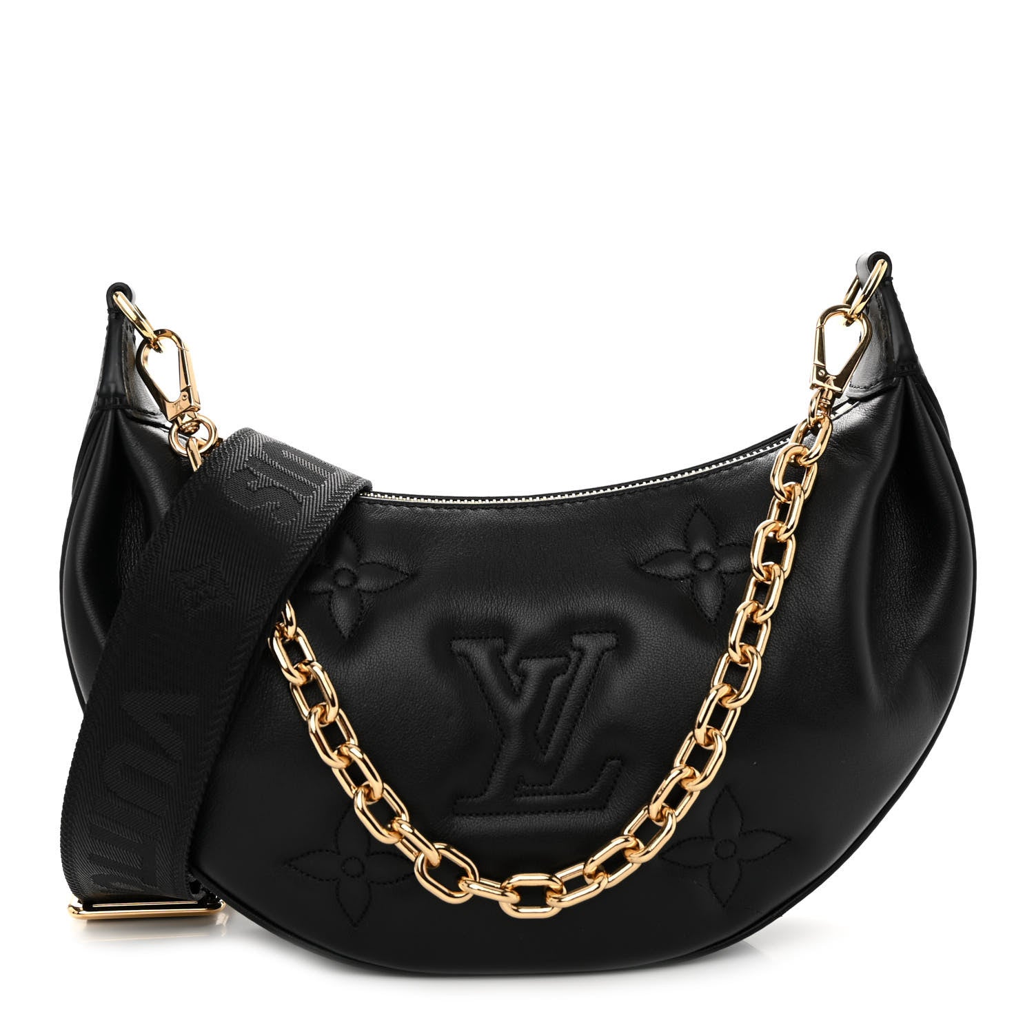 Louis Vuitton Calfskin Bubblegram Over The Moon Black 1 of 9
