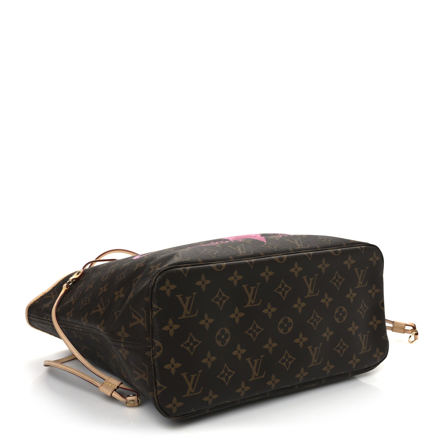 Louis Vuitton Monogram Hawaii V Neverfull MM Hot Pink 11 of 21