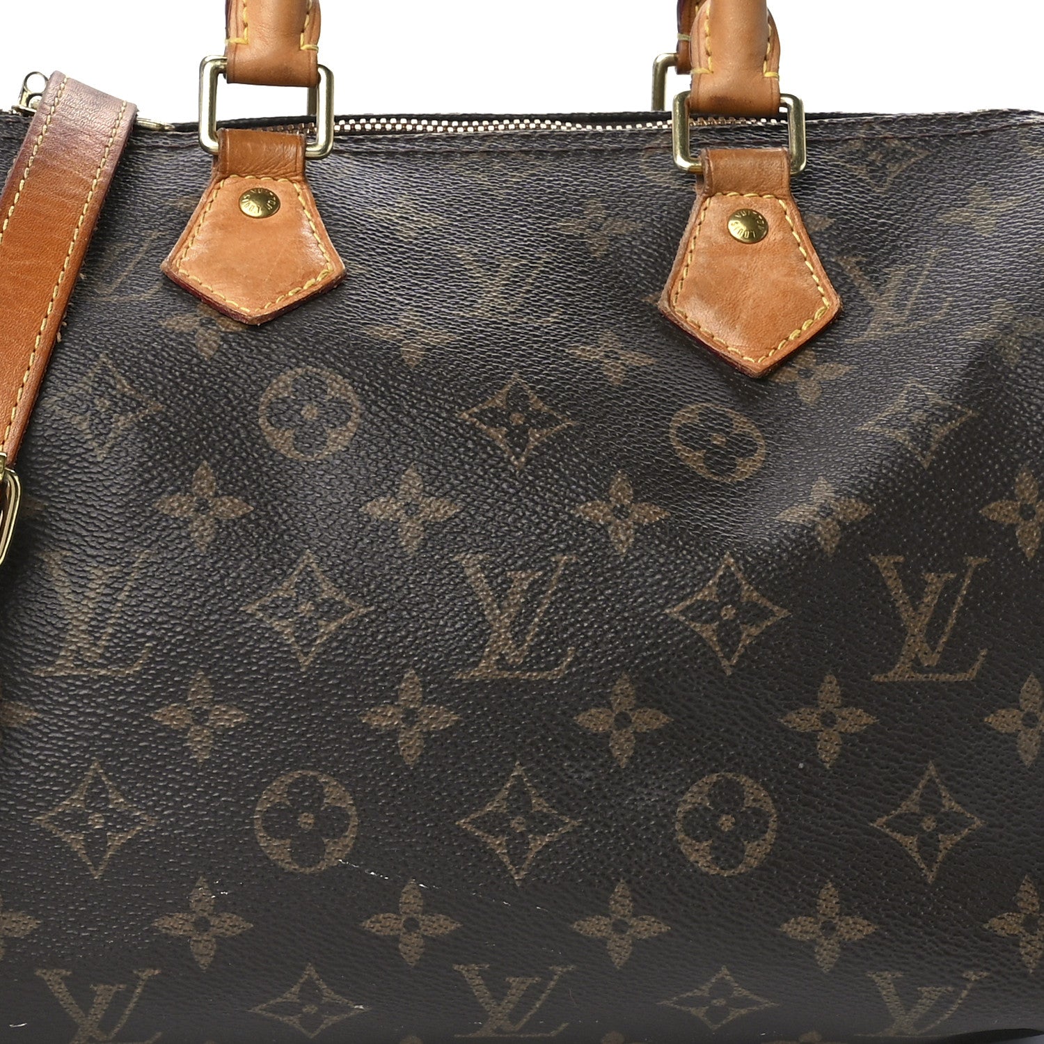 Louis Vuitton Monogram Speedy Bandouliere 25 8 of 13