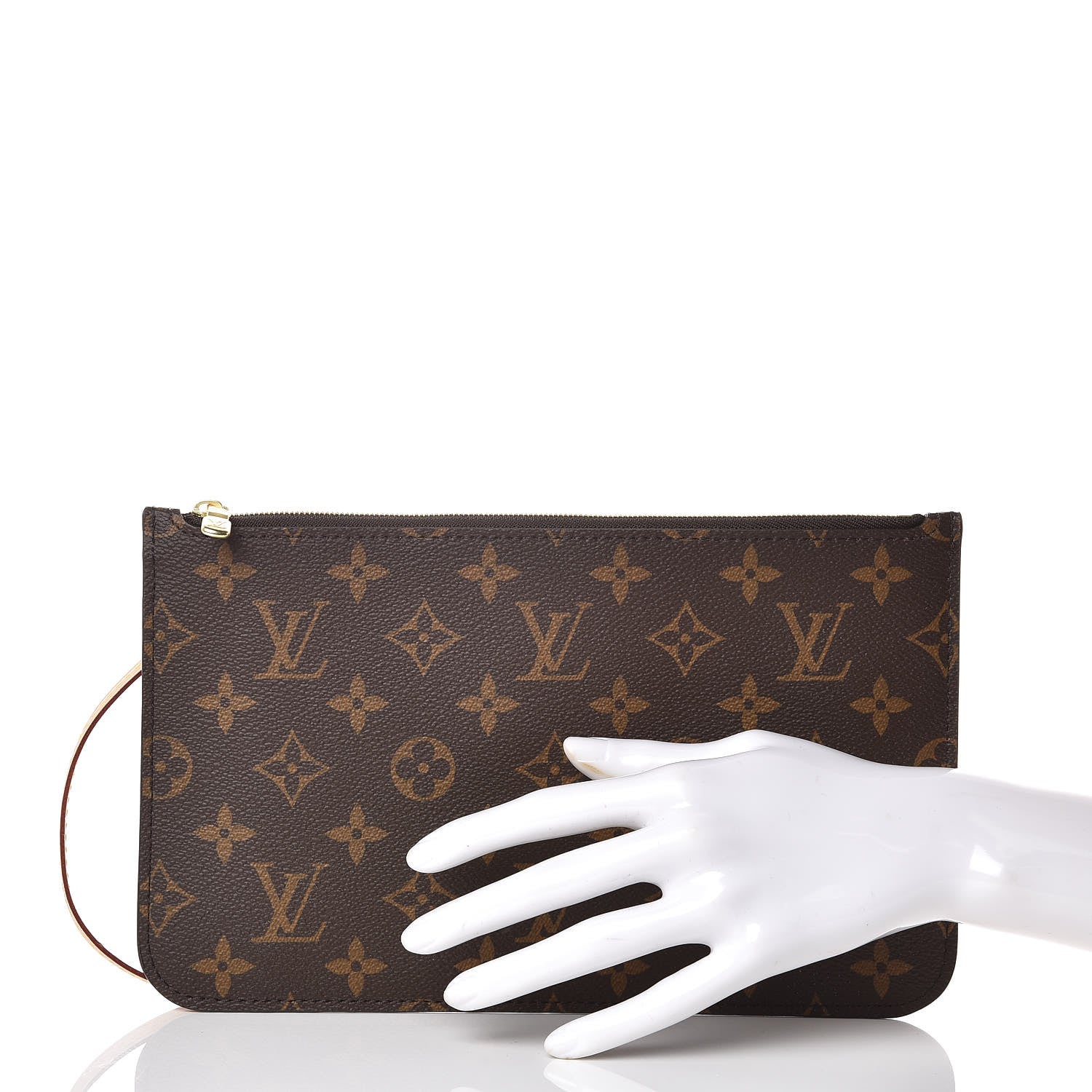Louis Vuitton Monogram Neverfull MM GM Pochette 2 of 8