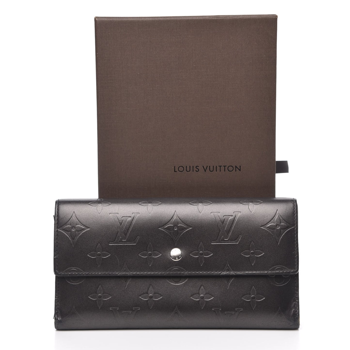 Mat Monogram Porte Tresor International Black