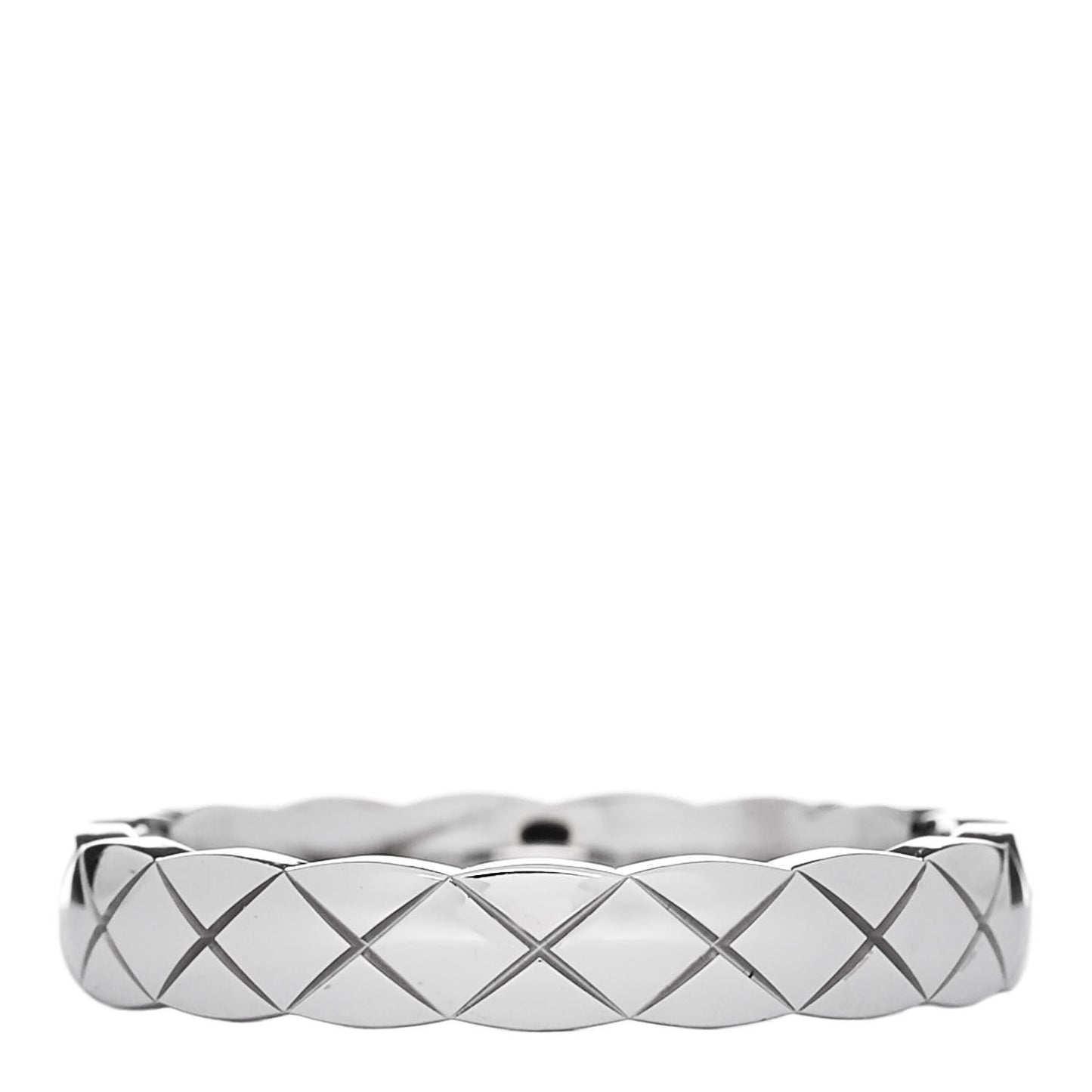18K White Gold Mini Coco Crush Ring 49 4.75