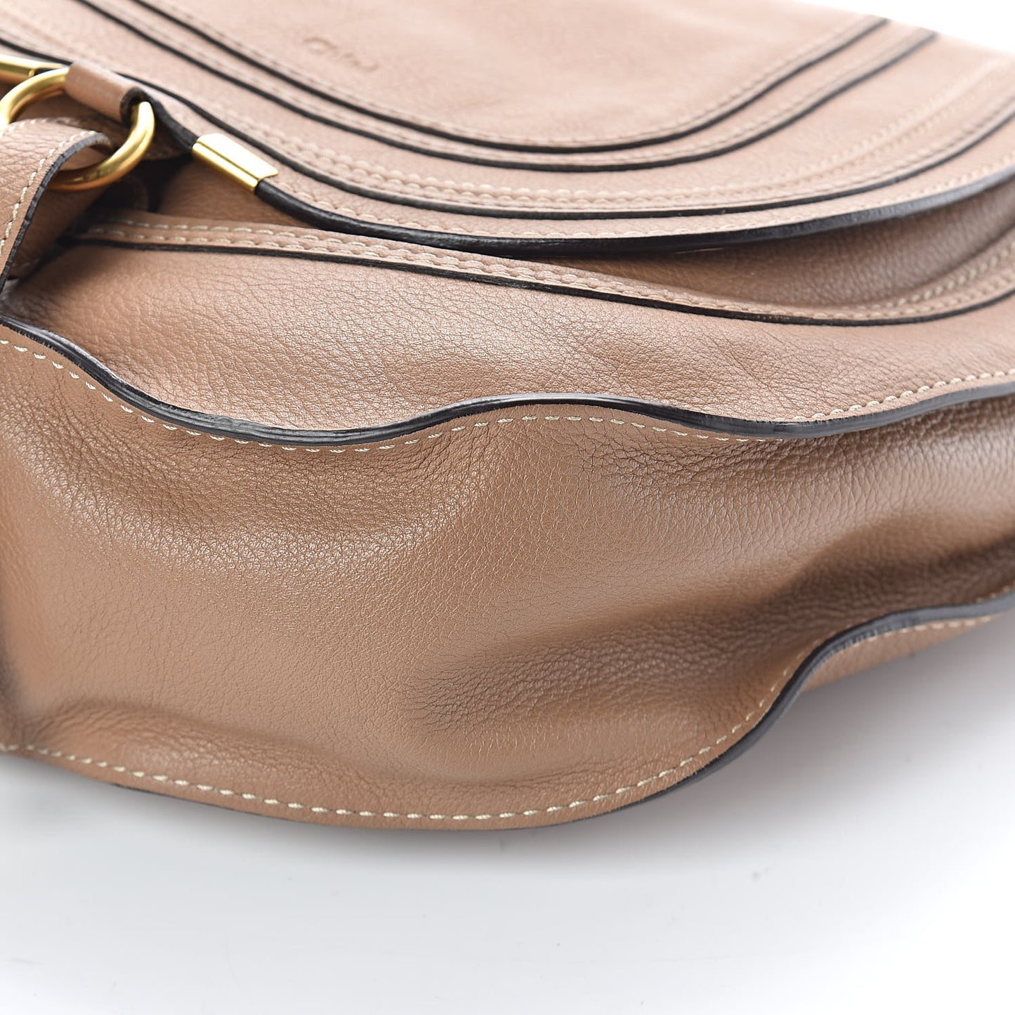 Calfskin Medium Marcie Hobo Nut
