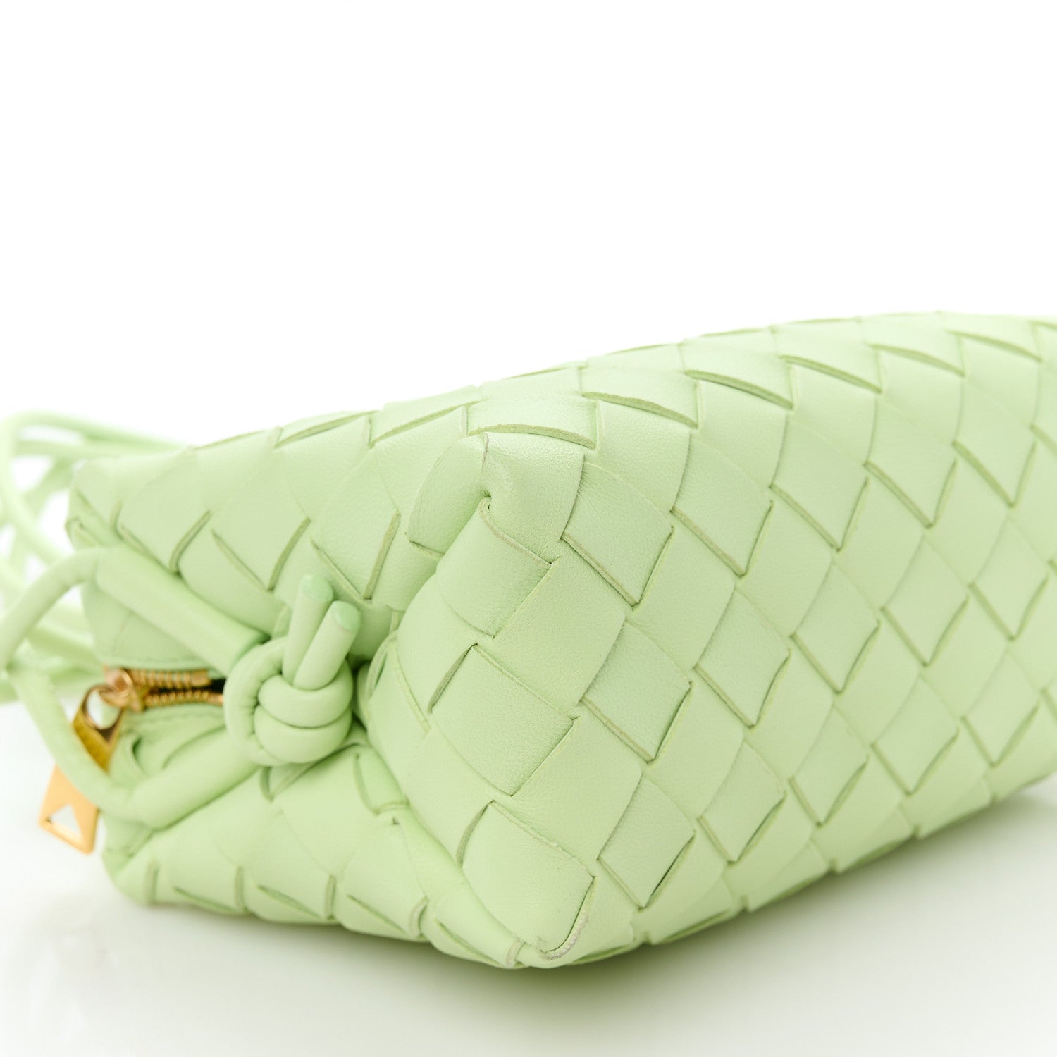Bottega Veneta Nappa Intrecciato Mini Loop Camera Bag Fennel 8 of 9