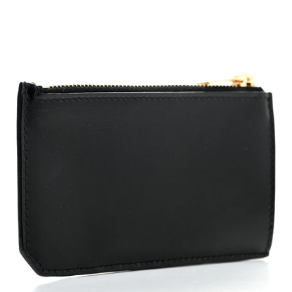 Saint Laurent Calfskin 5 Fragments Zip Pouch Card Holder Black 3 of 7