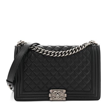 Chanel Caviar Quilted New Medium Boy Flap Black 1 of 14