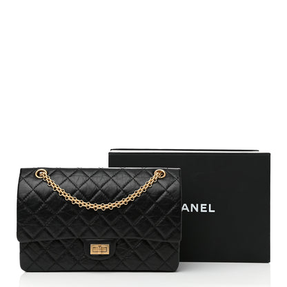 Chanel Aged Calfskin Quilted 2.55 Reissue 226 Flap Black 13 of 13