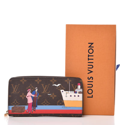 Louis Vuitton Monogram 2016 Christmas Animation Zippy Wallet Rouge 8 of 8
