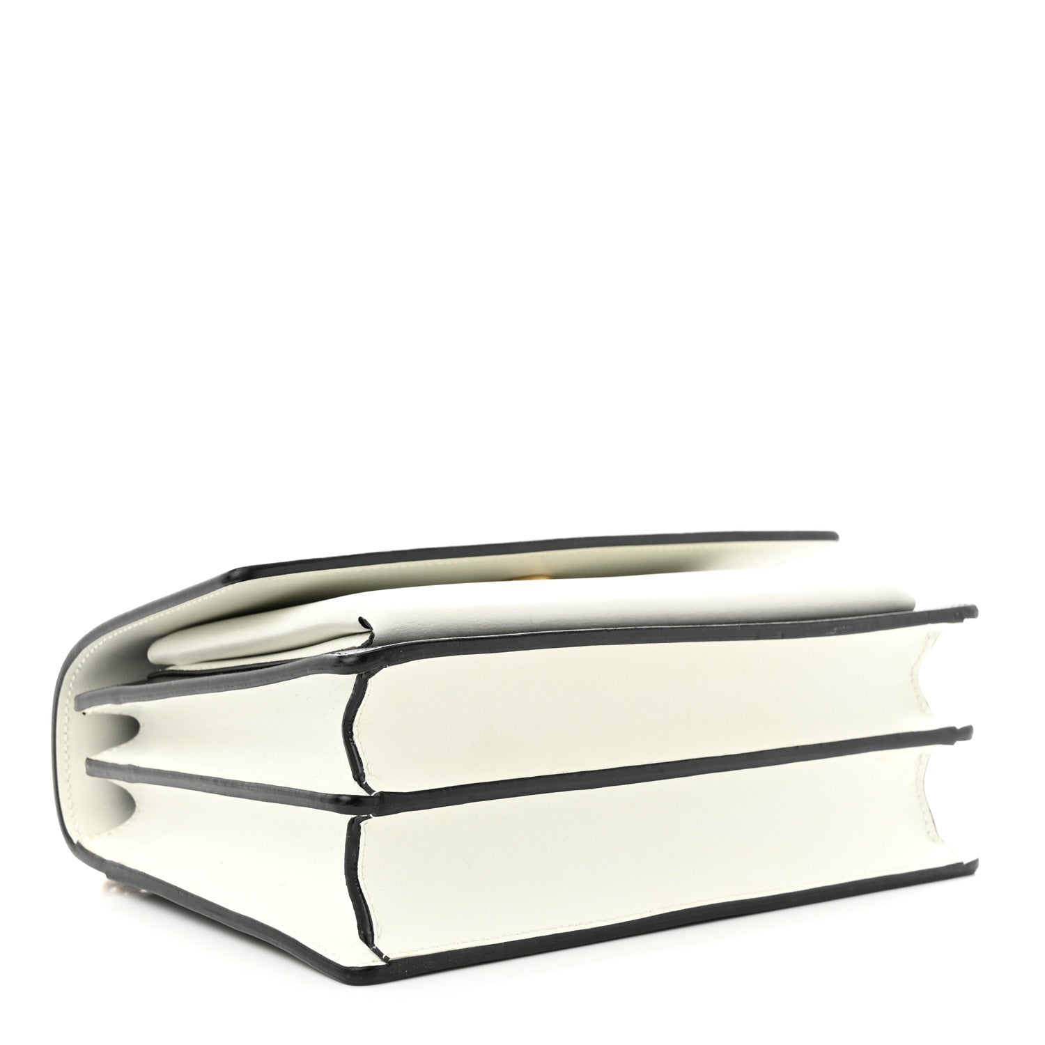 Saint Laurent Calfskin Bi-Color Medium Monogram Sunset Black Pearl White 4 of 13