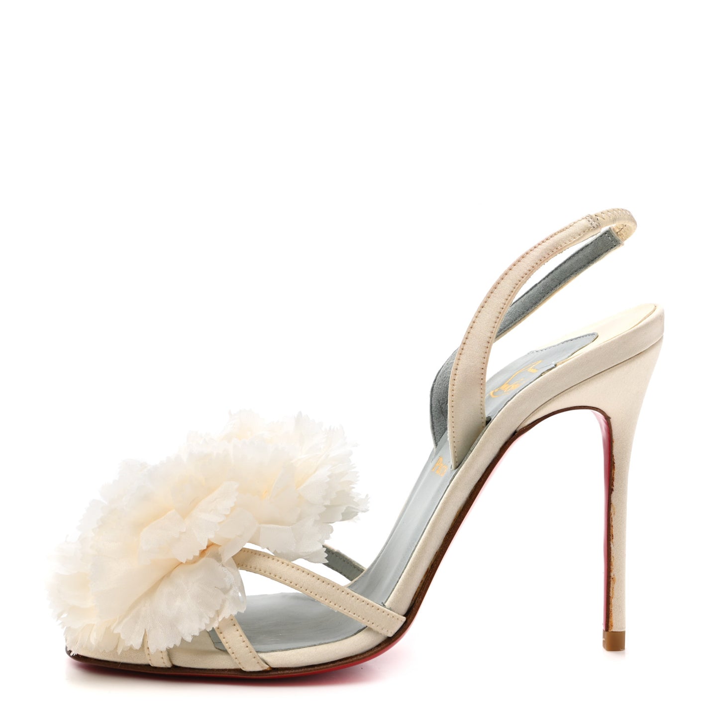 Crepe Tsarouchi 100 Sandals 35 Ivory White