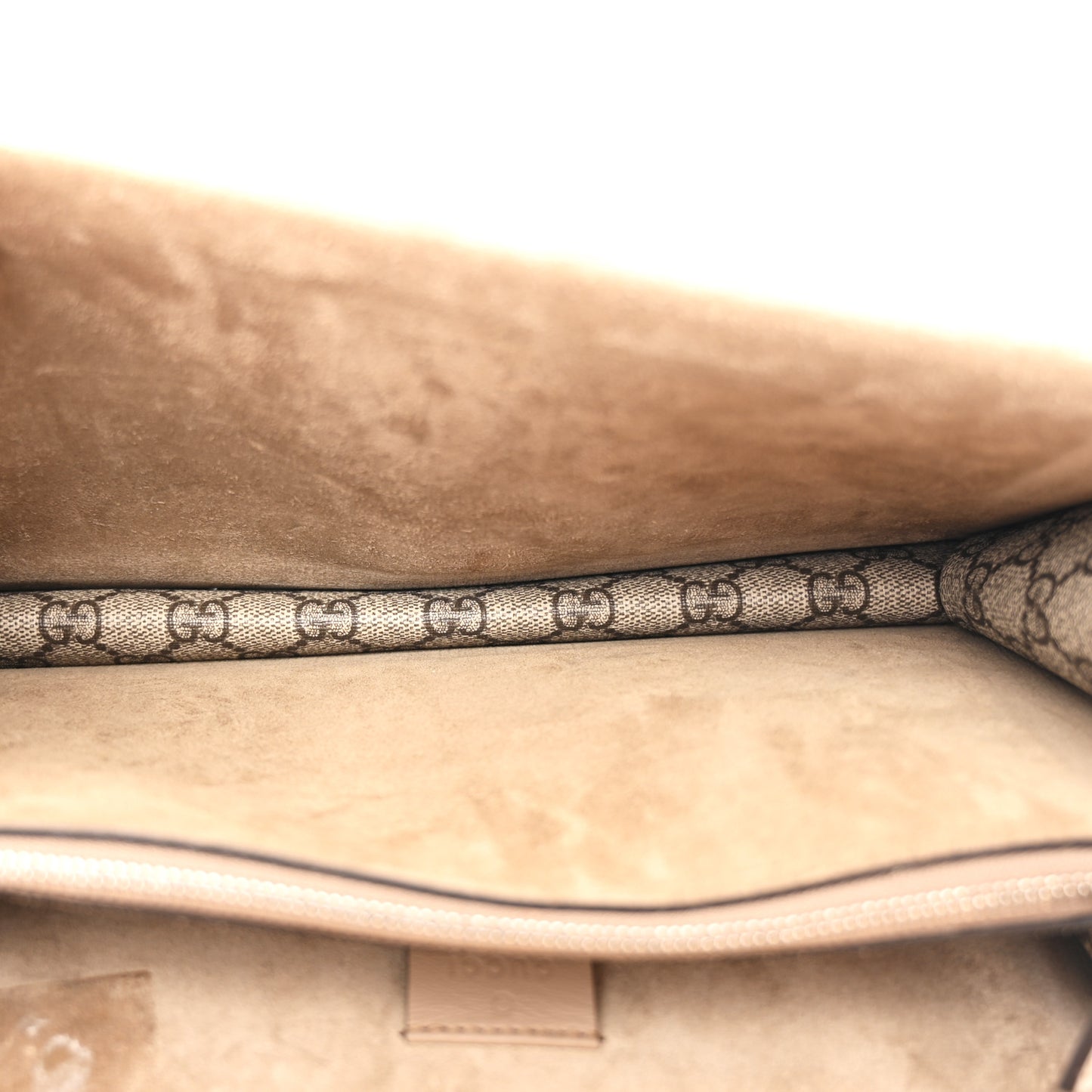 GG Supreme Monogram Small Dionysus Shoulder Bag Taupe