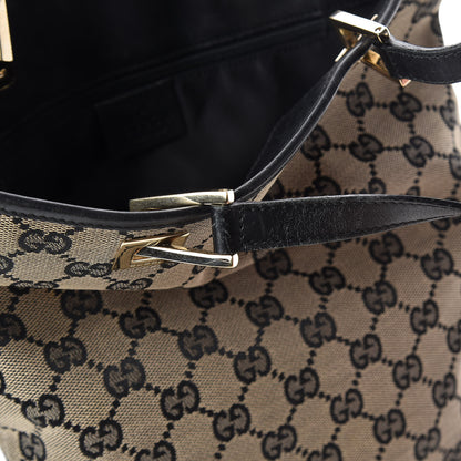 Gucci Monogram Small Bucket Tote Black 20 of 20