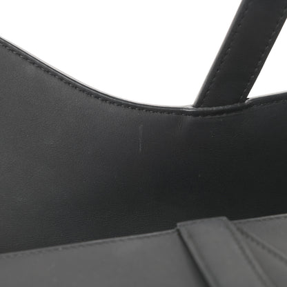 Christian Dior Ultra Matte Calfskin Saddle Bag Black 11 of 12