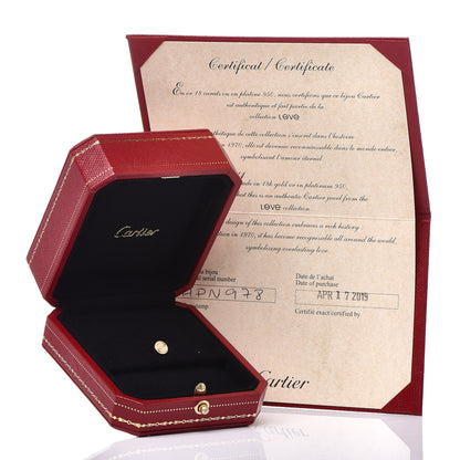 Cartier 18K Yellow Gold LOVE Single Earring 4 of 4