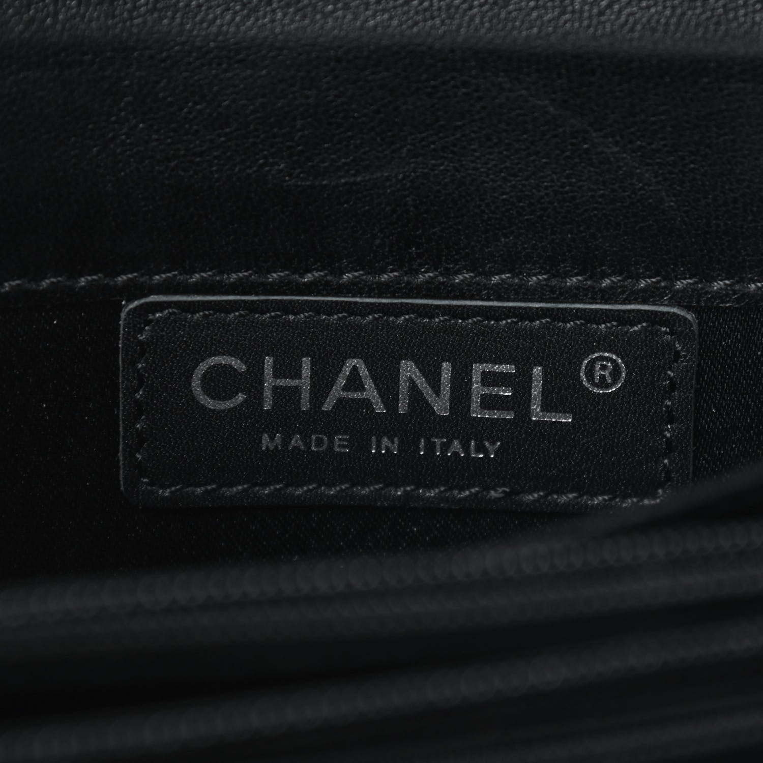 Chanel Lambskin Quilted Chain Clutch Flap Black 5 of 8