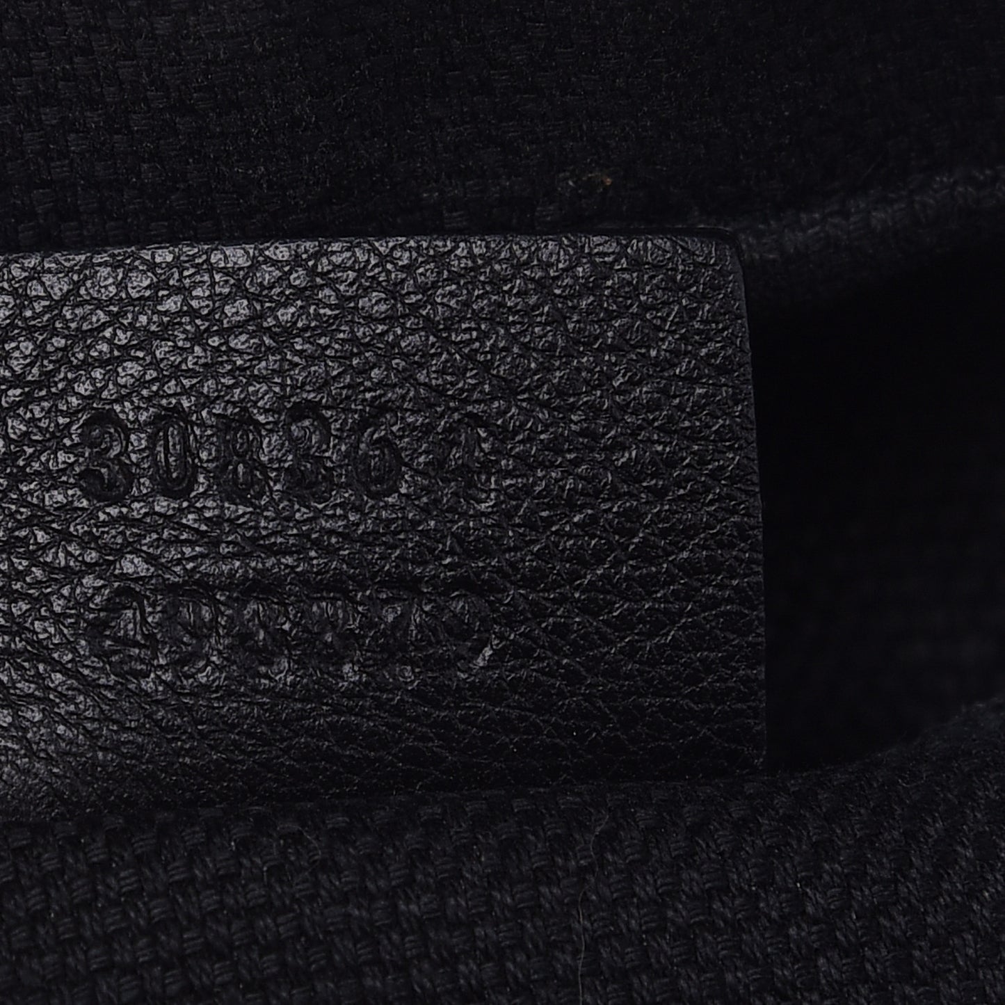 Soft Patent Small Soho Disco Bag Black