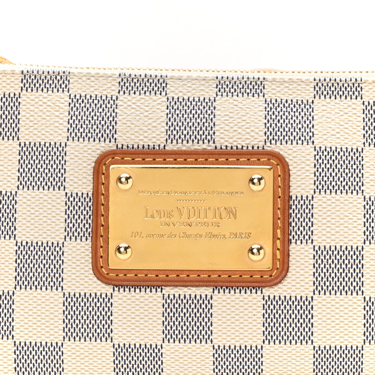 Louis Vuitton Damier Azur Eva Clutch 9 of 11