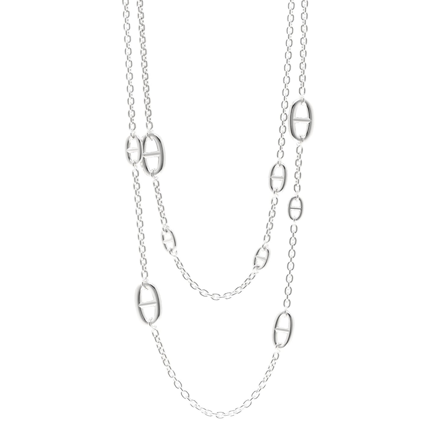 Sterling Silver Farandole Necklace 120