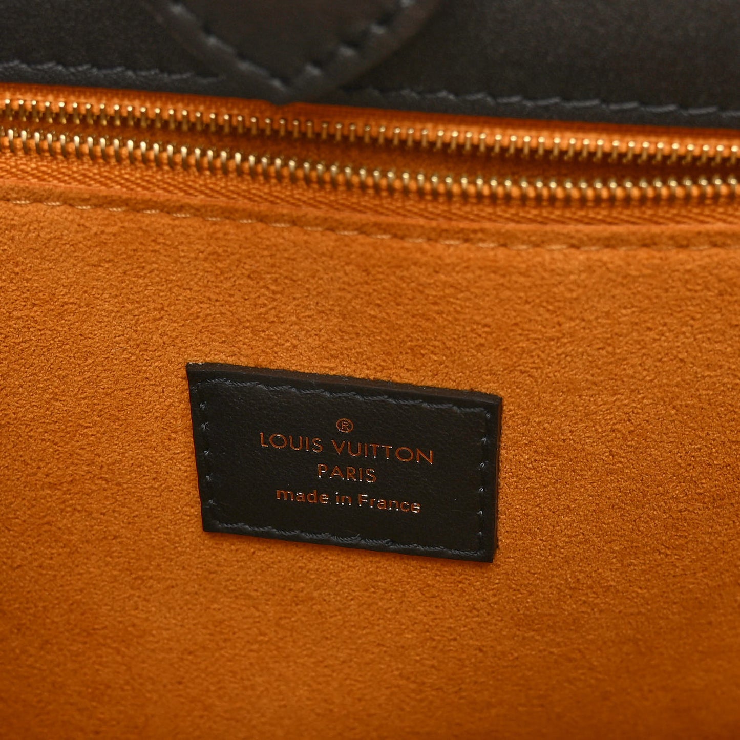 Calfskin Monogram Tufting On My Side Black