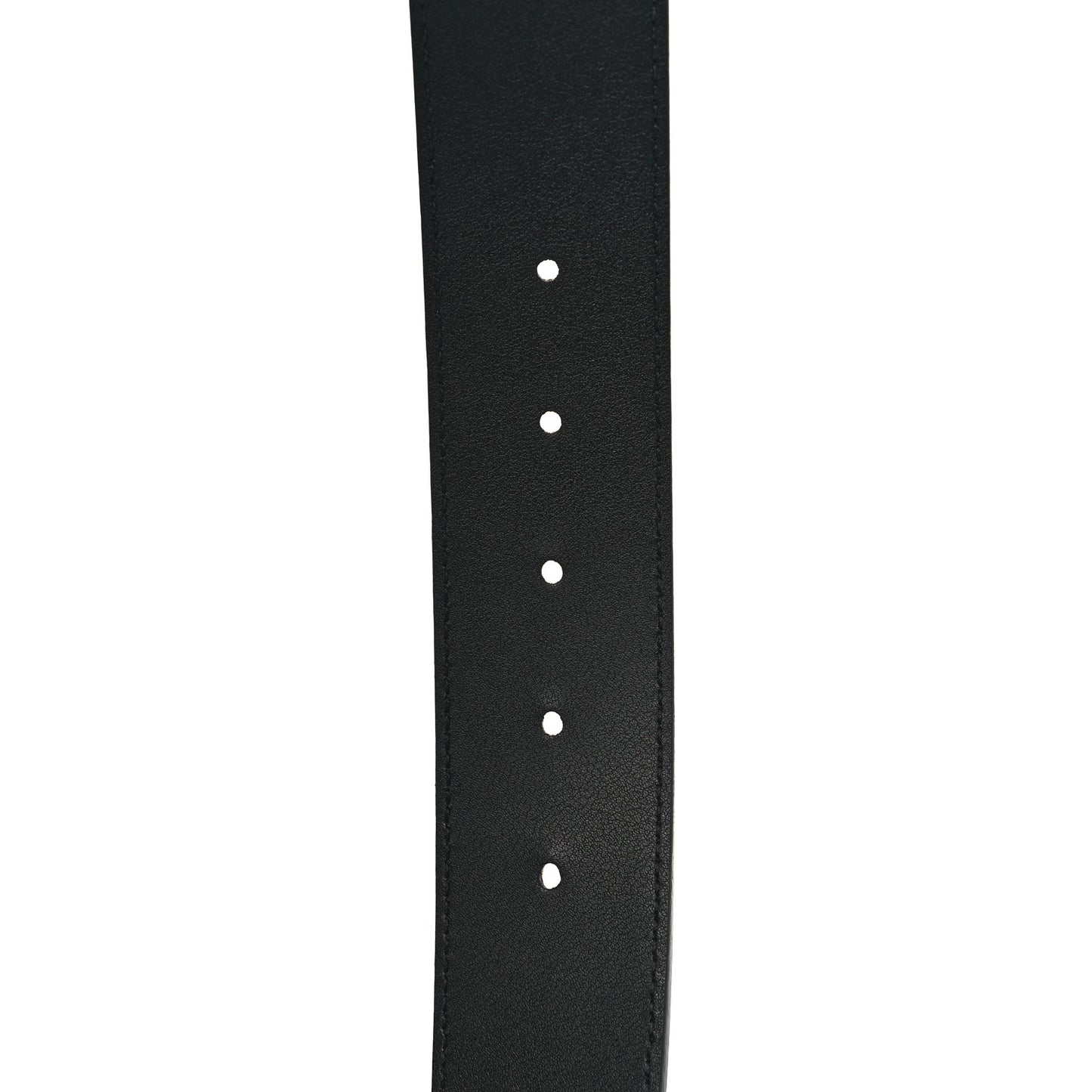 Textured Calfskin Double G 40mm Belt 80 32 Black