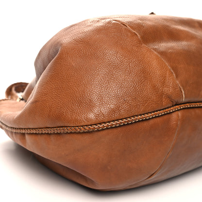 Gucci Pebbled Calfskin Medium Marrakech Shoulder Bag Camel 9 of 11