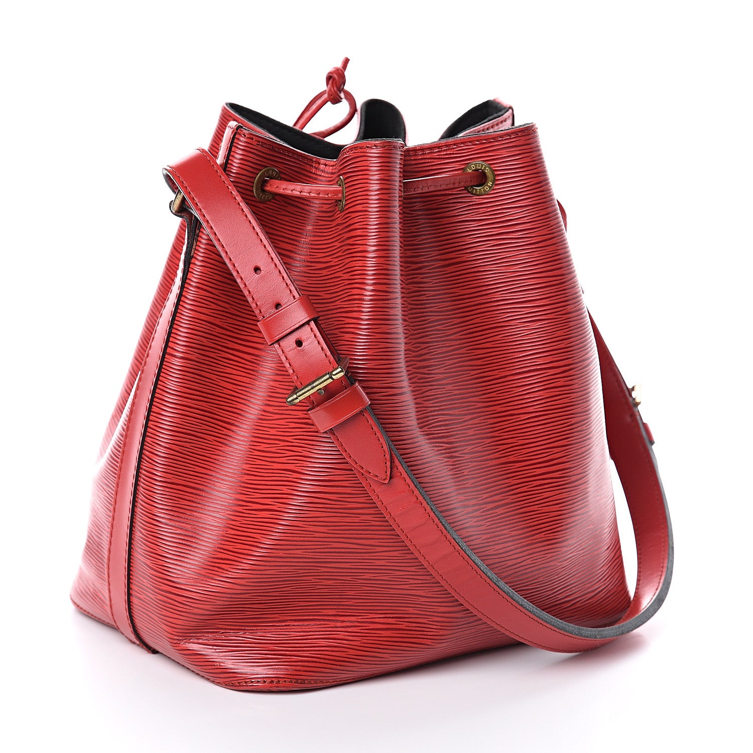 Louis Vuitton Epi Petit Noe Castillan Red 2 of 8
