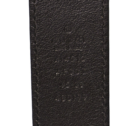 Gucci Moon Calfskin Double G 30mm Belt 95 38 Dark Cocoa 3 of 5