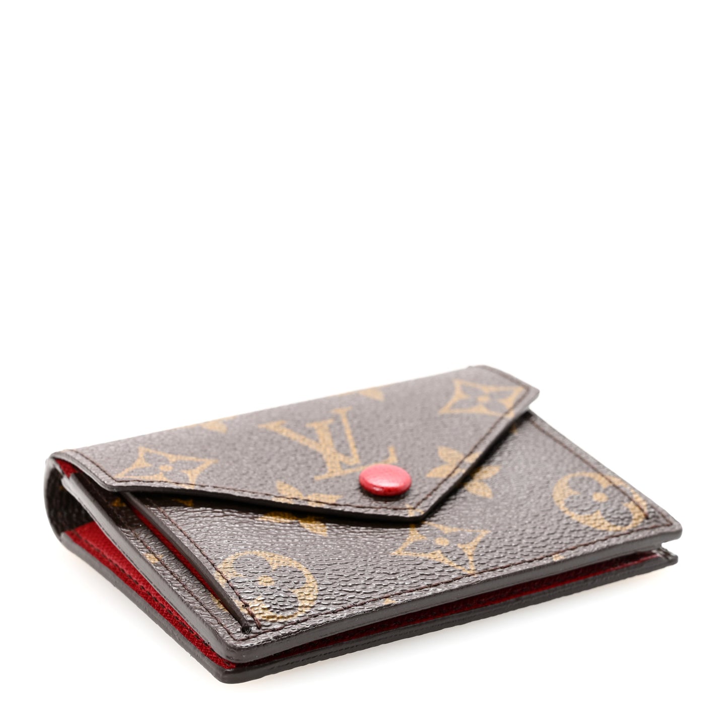 Monogram Compact Marie Wallet Rouge