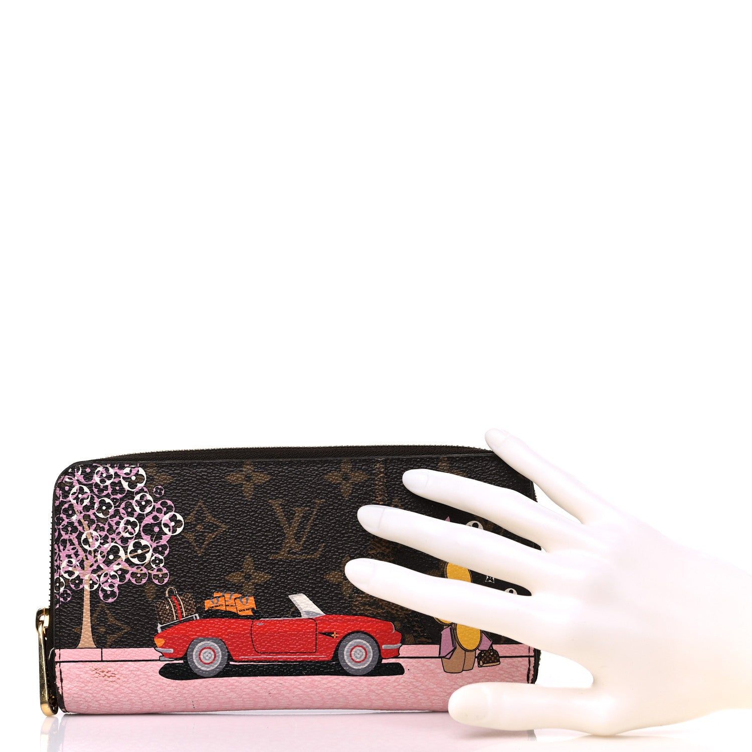 Louis Vuitton Monogram 2019 Christmas Animation Zippy Wallet 2 of 14