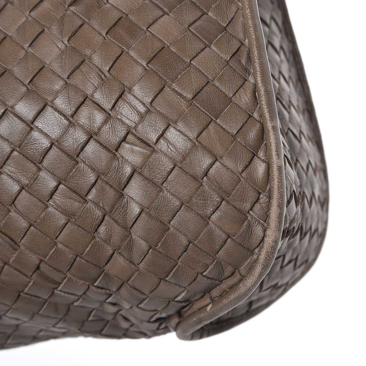 Nappa Intrecciato Oleander Shoulder Bag