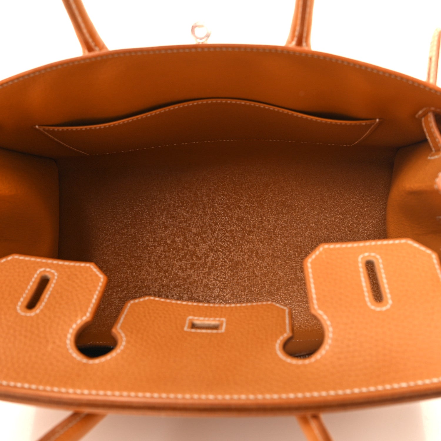 Hermes Vache Naturelle Grainee Birkin Sellier 30 Natural Sable 5 of 13