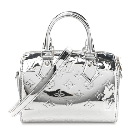 Louis Vuitton Monogram Miroir Speedy Bandouliere 20 Silver 1 of 9