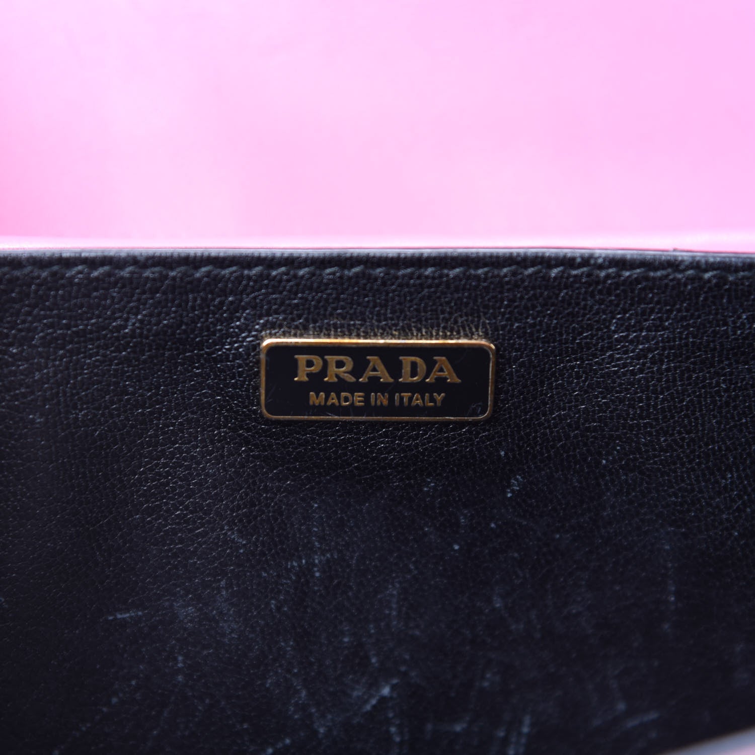 Prada City Calf Saffiano Cahier Bag Geranio Black 9 of 10